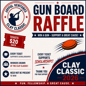Gun board Raffle Clay Classic 2026